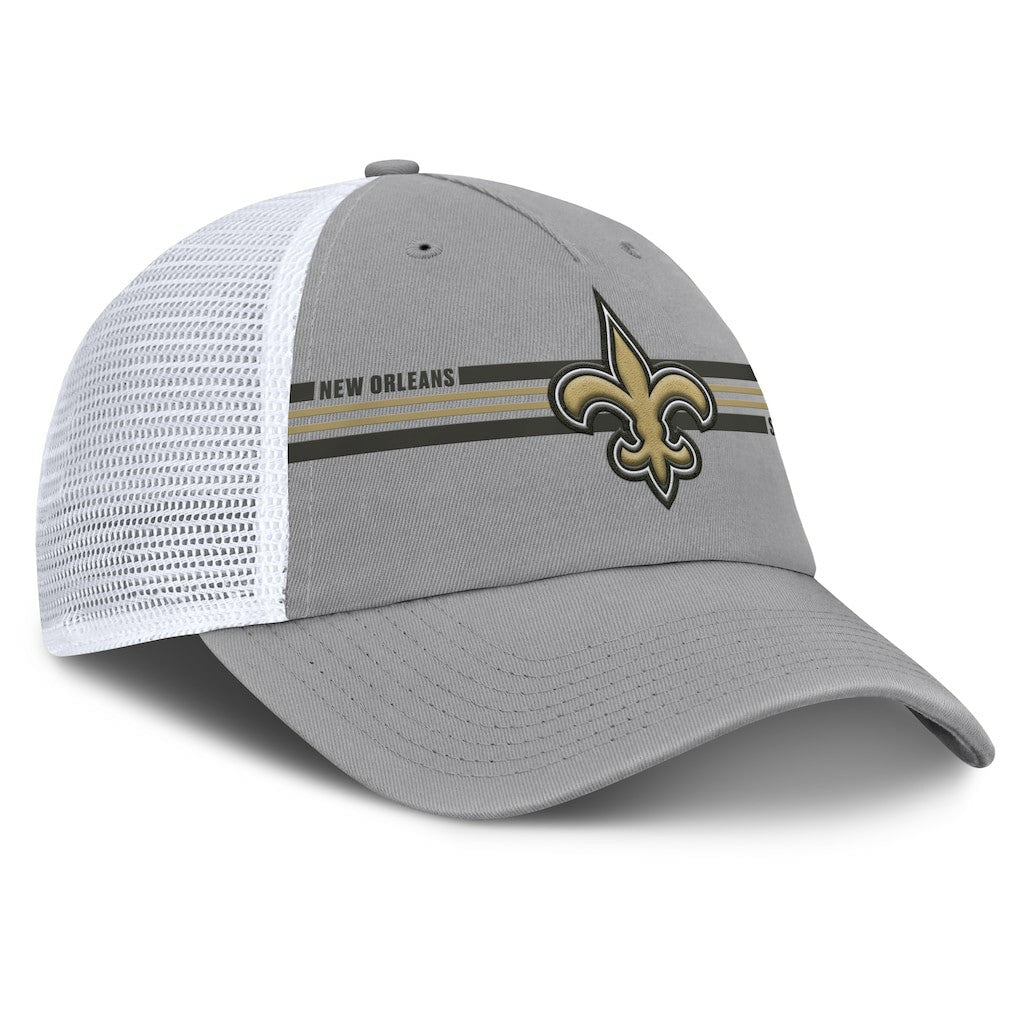 Fanatics New Orleans Saints Singleback Trucker Adjustable Hat Gray