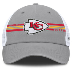 Fanatics Kansas City Chiefs Singleback Trucker Adjustable Hat Gray