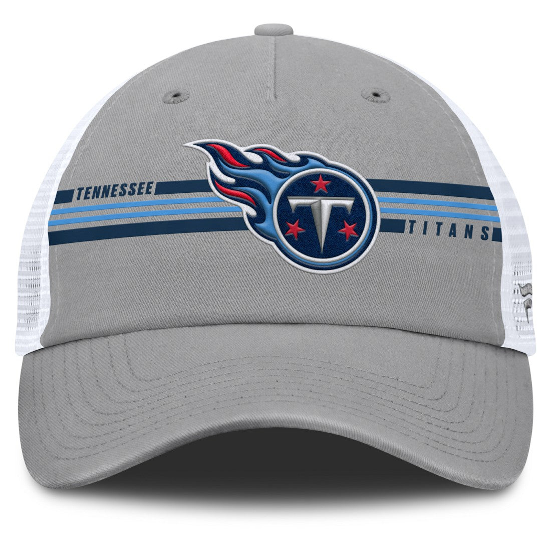 Fanatics Tennessee Titans Singleback Trucker Adjustable Hat Gray