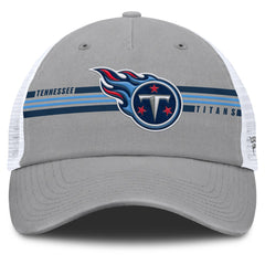 Fanatics Tennessee Titans Singleback Trucker Adjustable Hat Gray
