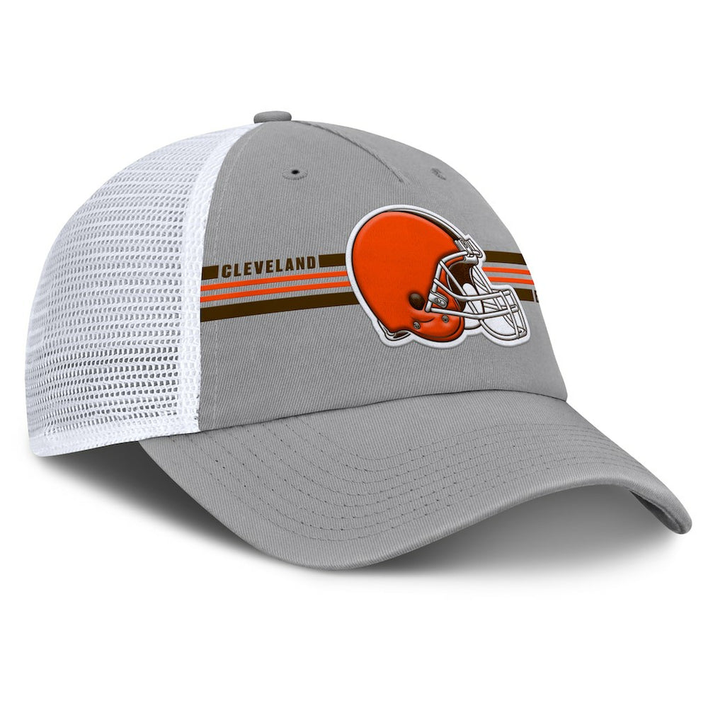 Fanatics Cleveland Browns Singleback Trucker Adjustable Hat Gray