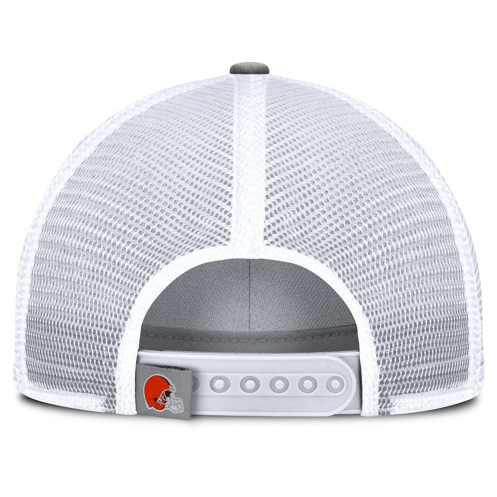 Fanatics Cleveland Browns Singleback Trucker Adjustable Hat Gray