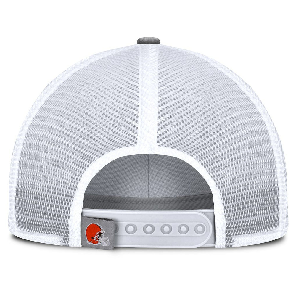 Fanatics Cleveland Browns Singleback Trucker Adjustable Hat Gray