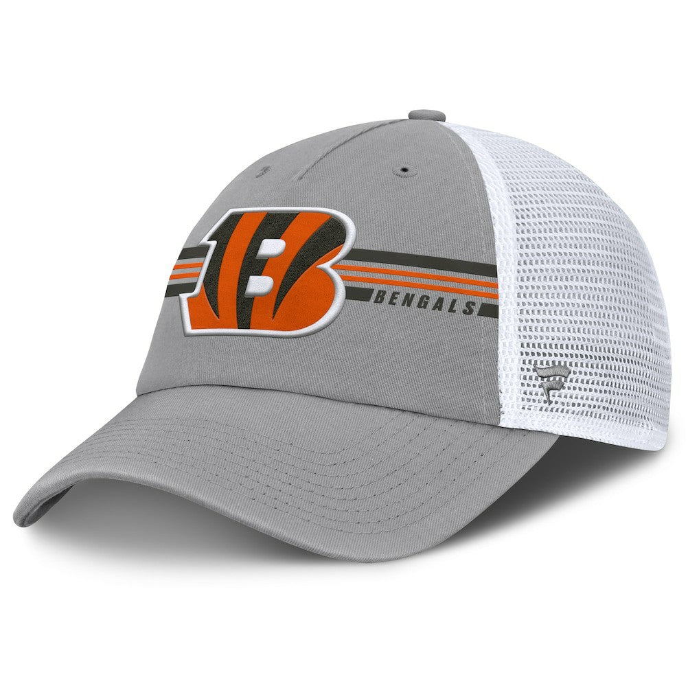 Fanatics Cincinnati Bengals Singleback Trucker Adjustable Hat Gray