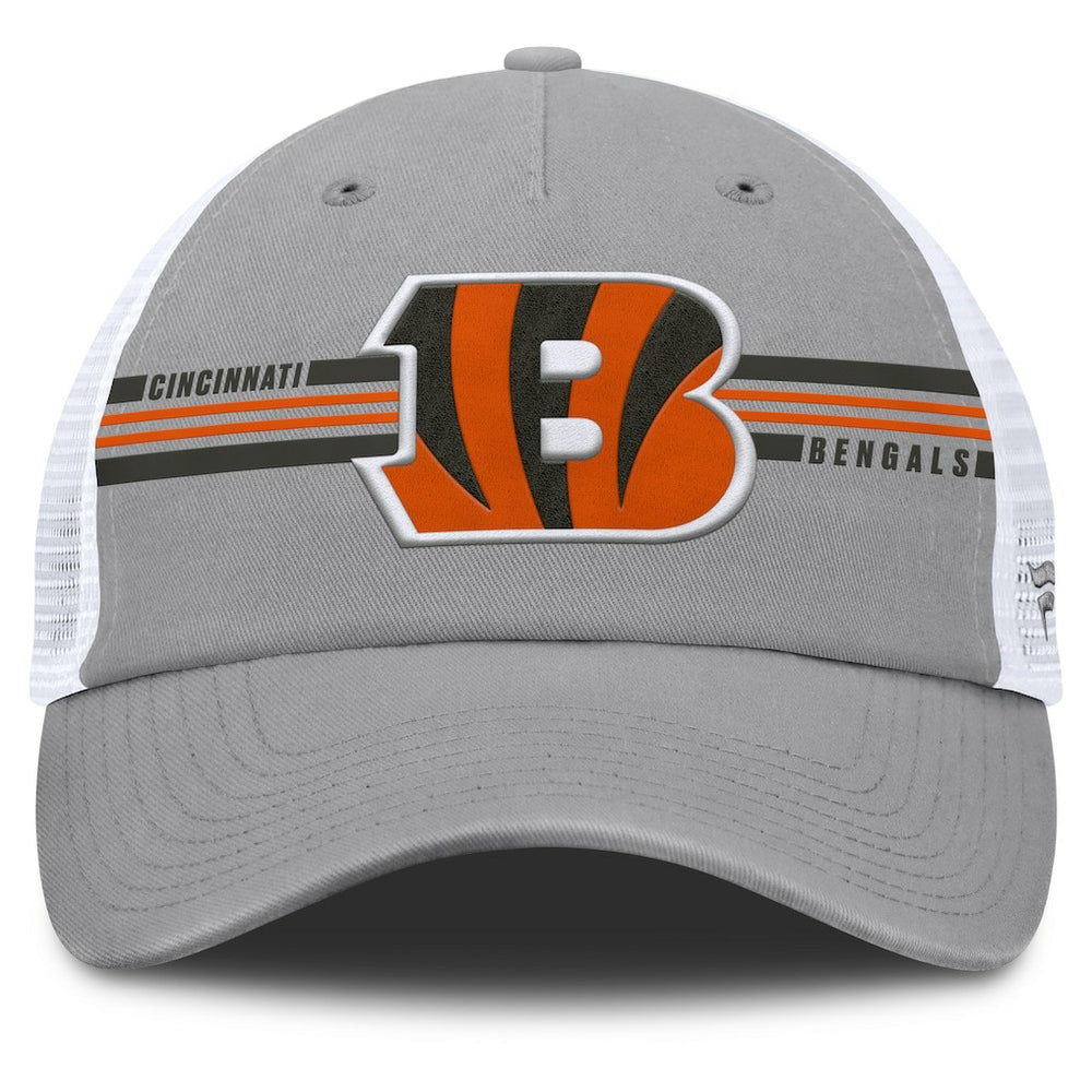 Fanatics Cincinnati Bengals Singleback Trucker Adjustable Hat Gray