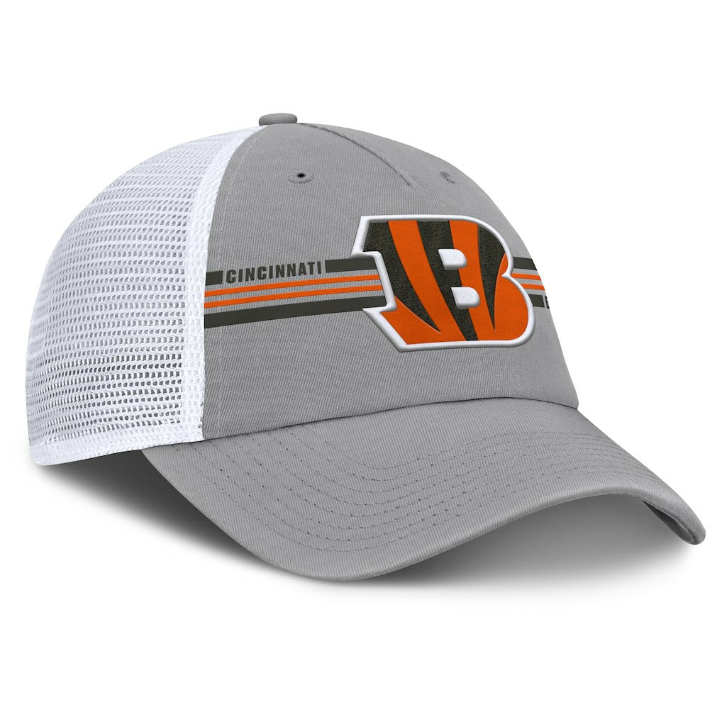 Fanatics Cincinnati Bengals Singleback Trucker Adjustable Hat Gray