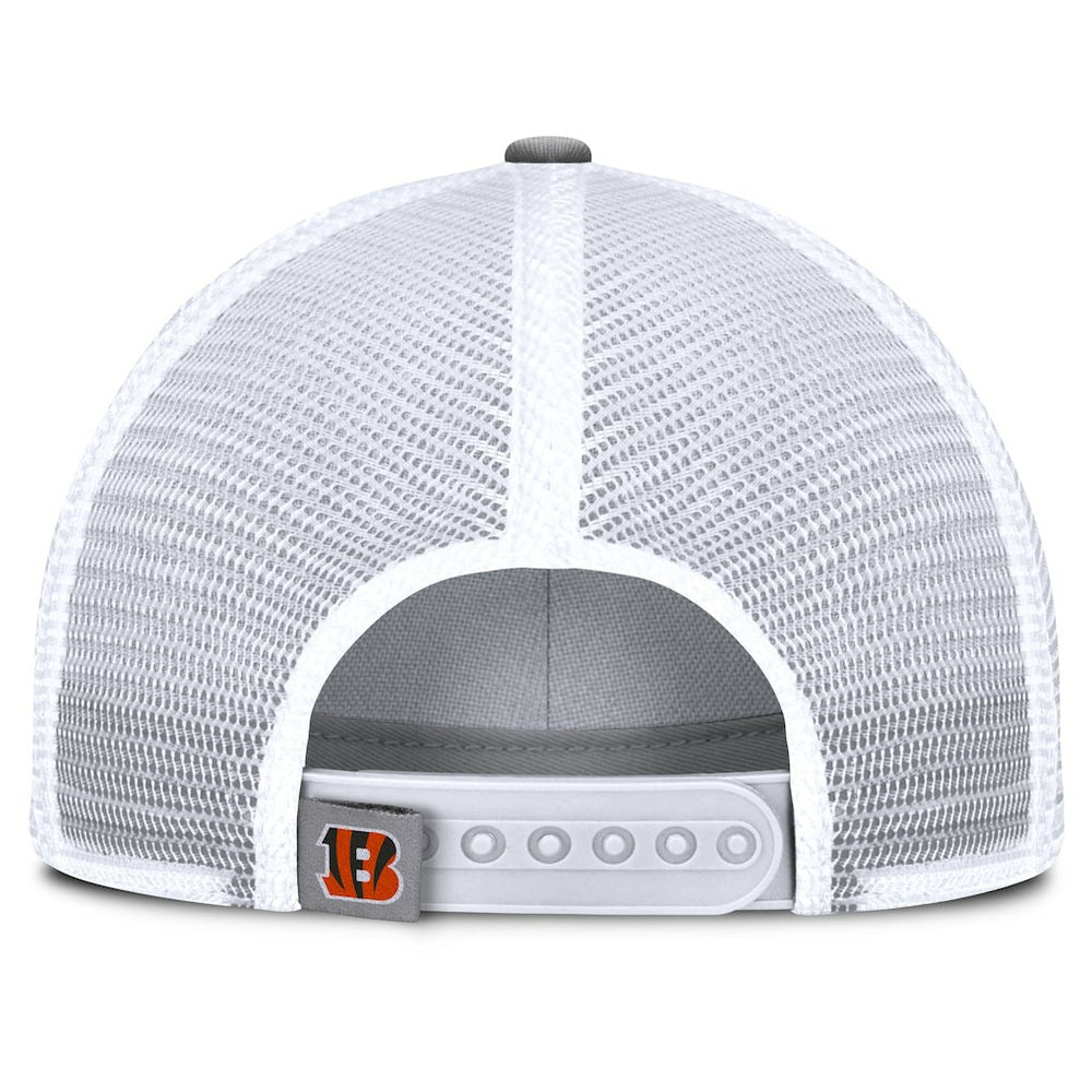 Fanatics Cincinnati Bengals Singleback Trucker Adjustable Hat Gray