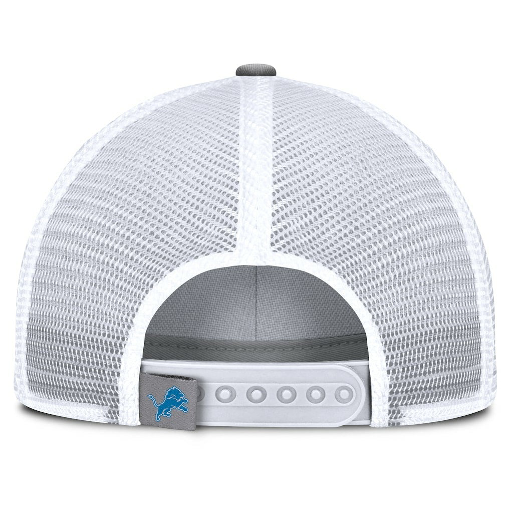 Fanatics Detroit Lions Singleback Trucker Adjustable Hat Gray