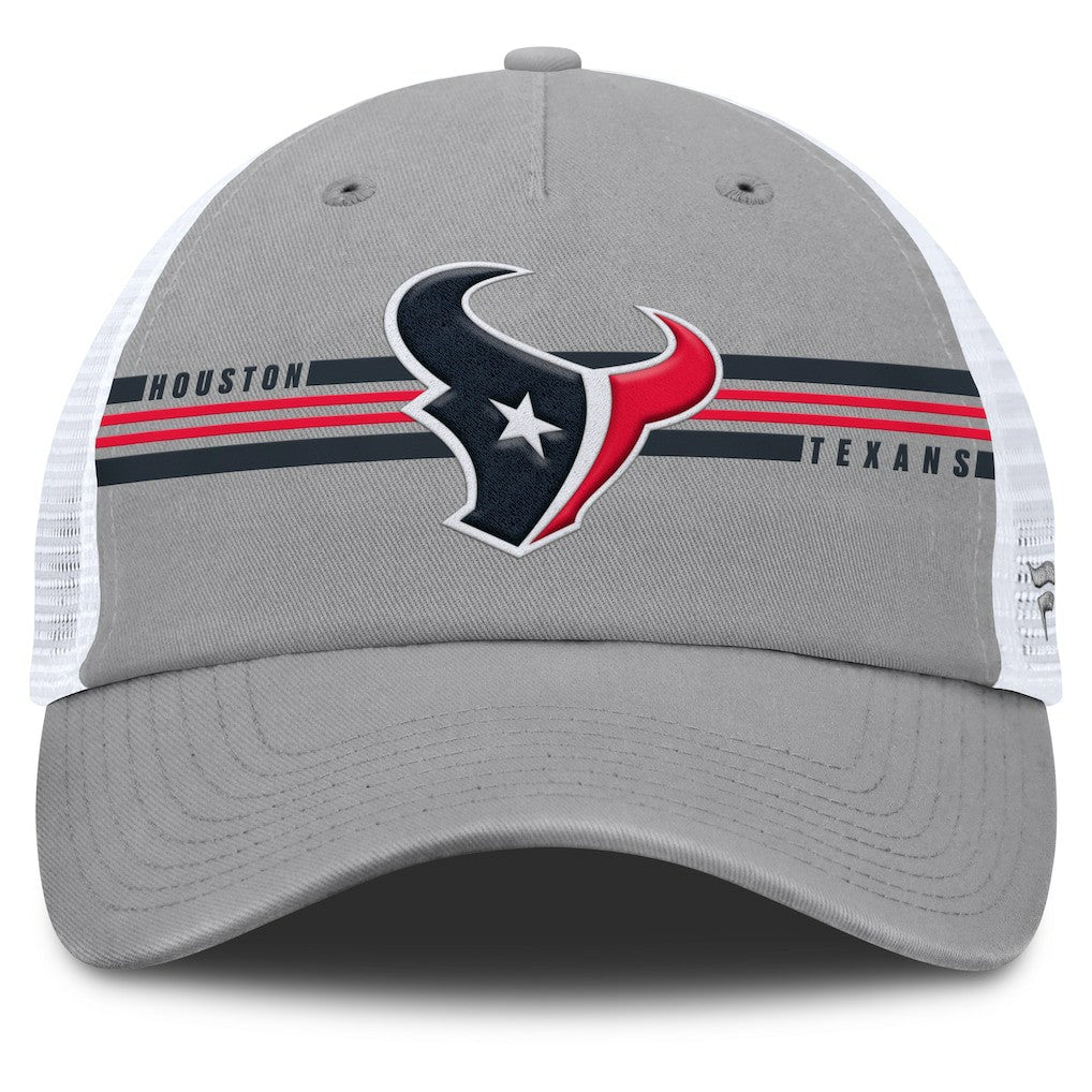 Fanatics Houston Texans Singleback Trucker Adjustable Hat Gray
