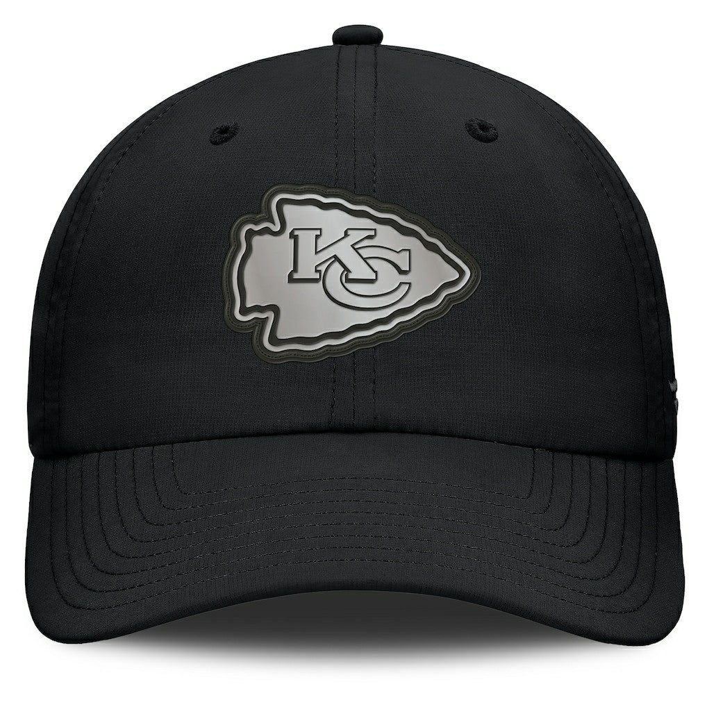 Fanatics Kansas City Chiefs Belated Ripstop Adjustable Hat Black