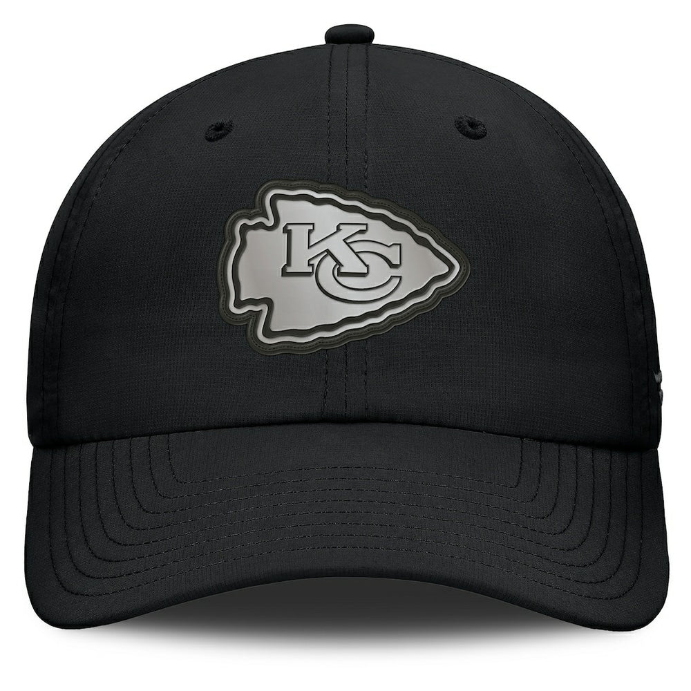 Fanatics Kansas City Chiefs Belated Ripstop Adjustable Hat Black