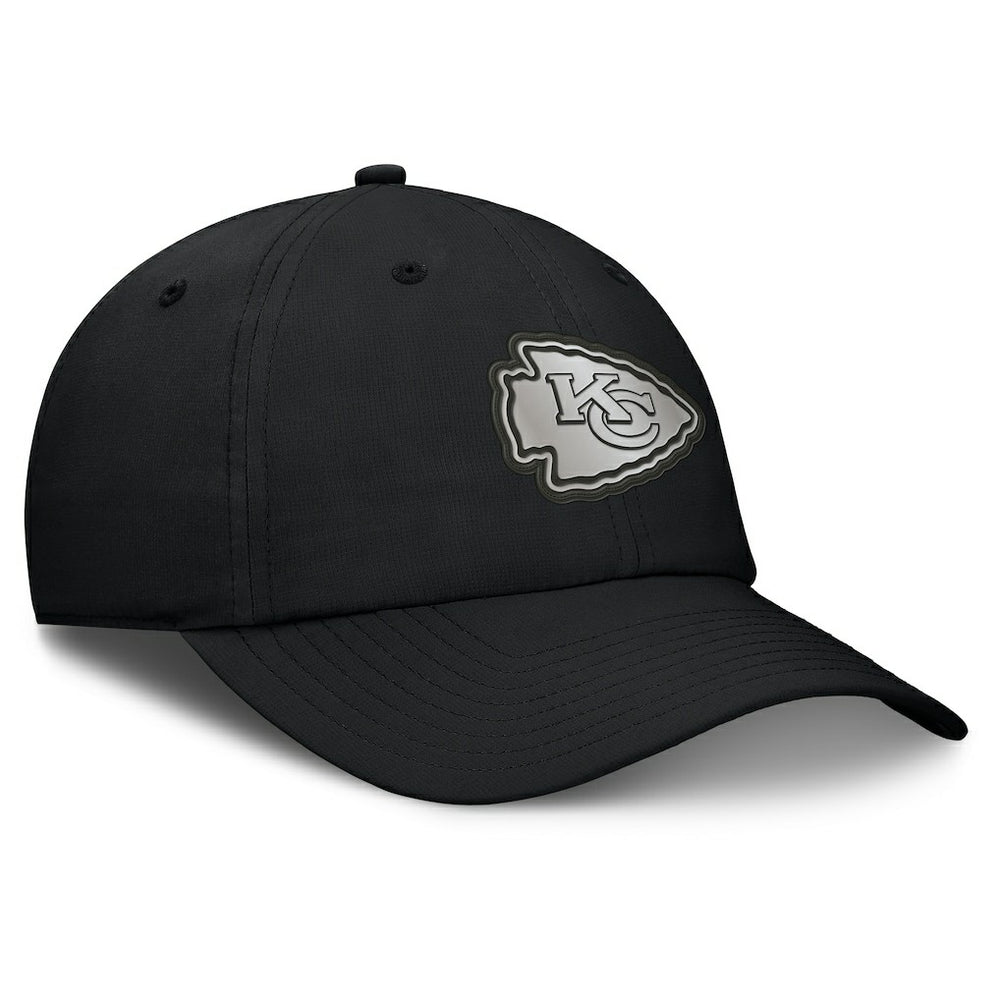 Fanatics Kansas City Chiefs Belated Ripstop Adjustable Hat Black
