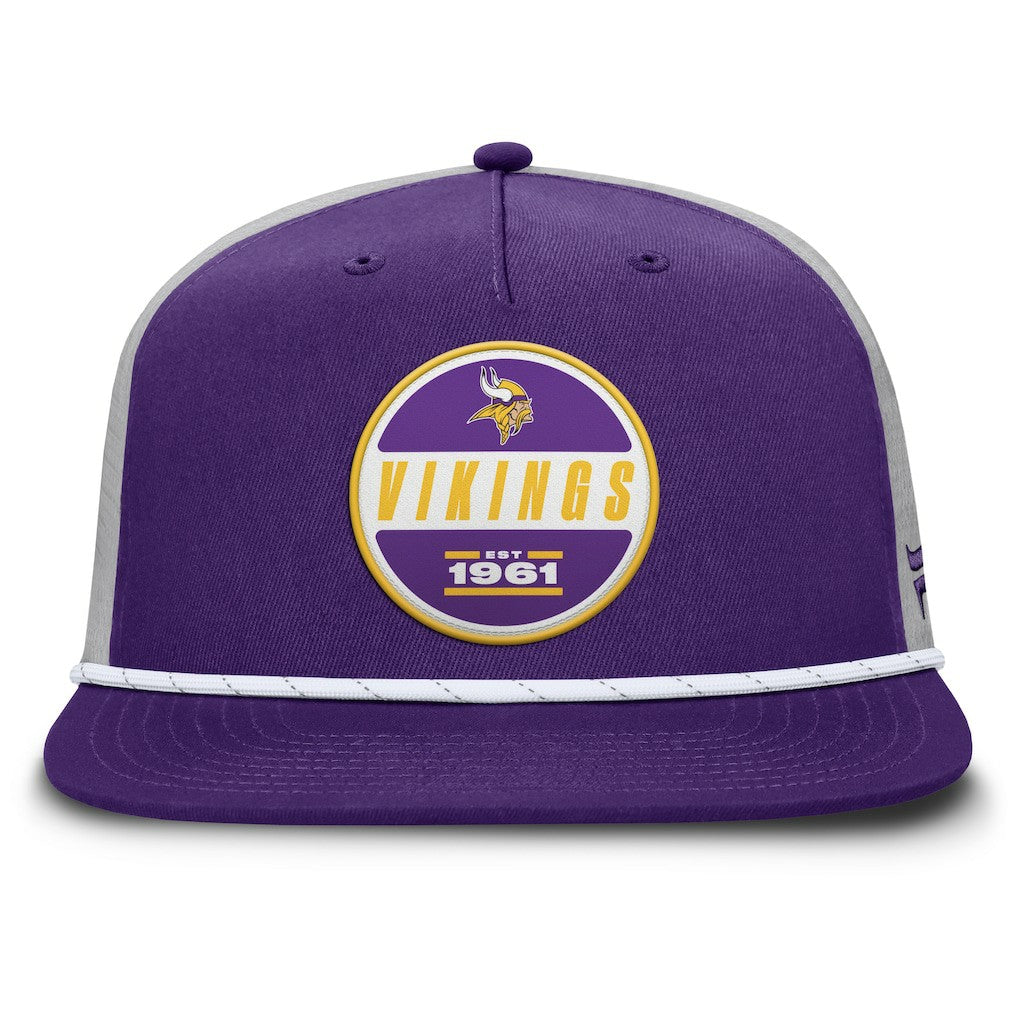 Fanatics Minnesota Vikings Edge Rush Trucker Adjustable Hat Purple/Gray