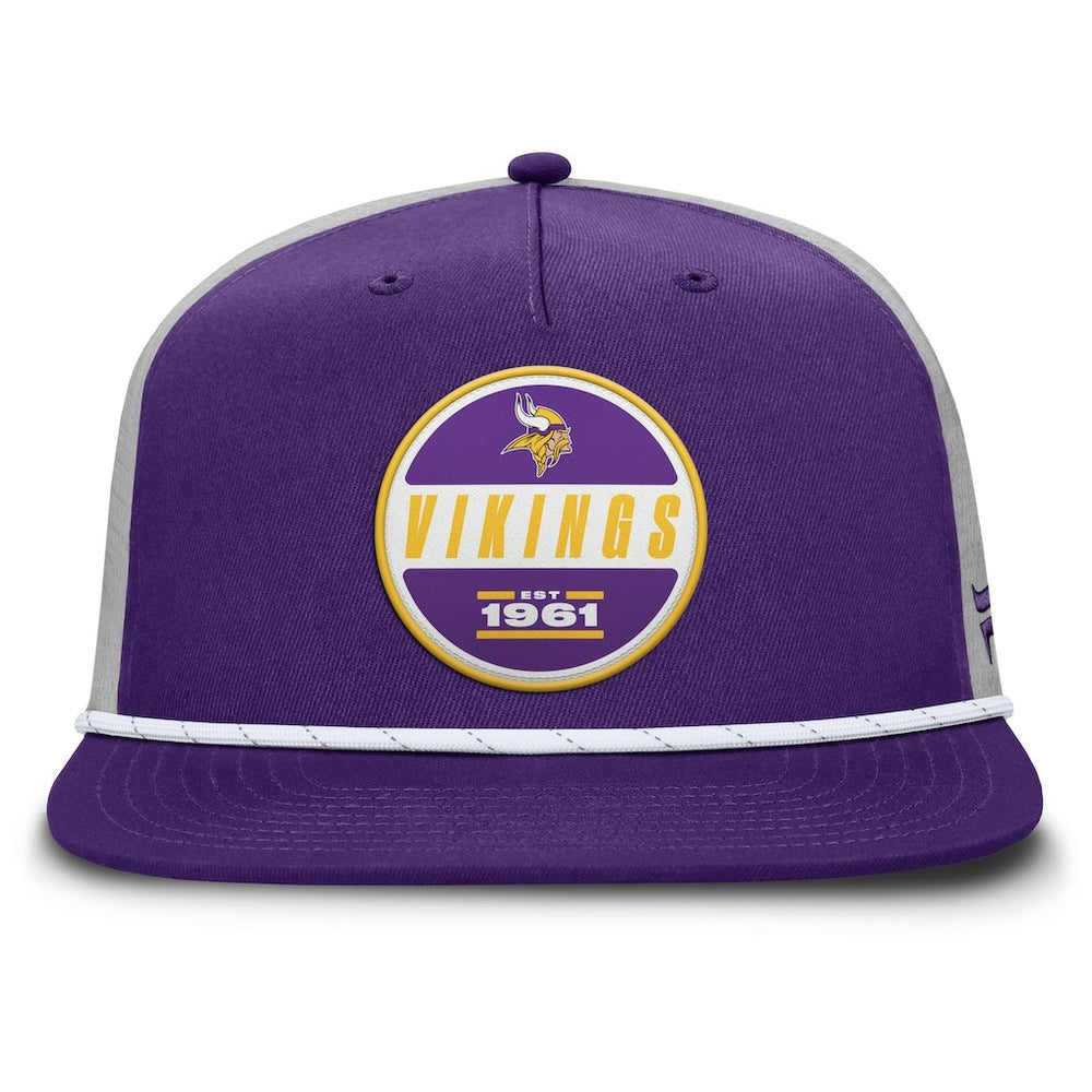 Fanatics Minnesota Vikings Edge Rush Trucker Adjustable Hat Purple/Gray