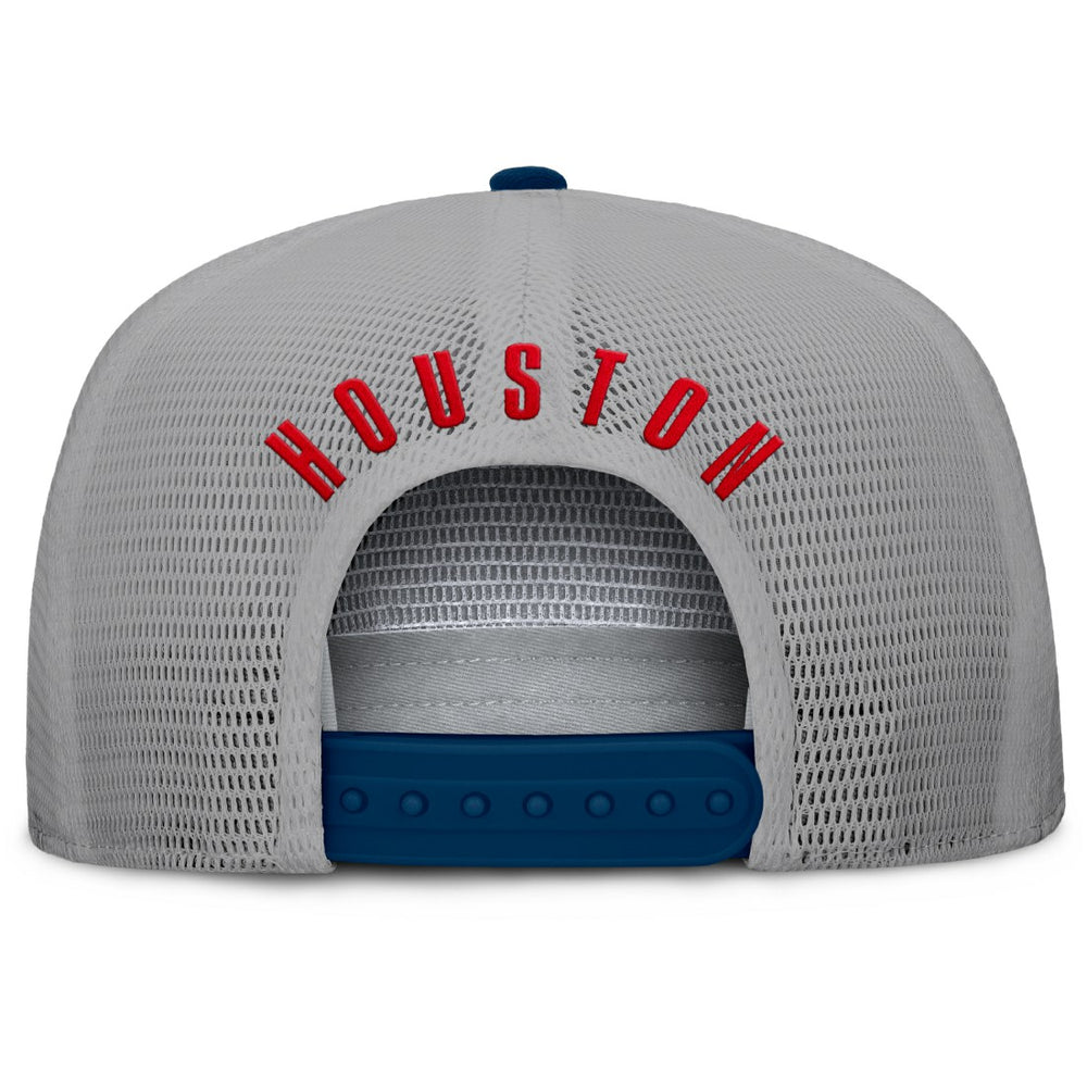 Fanatics Houston Texans Edge Rush Trucker Adjustable Hat Navy/Gray