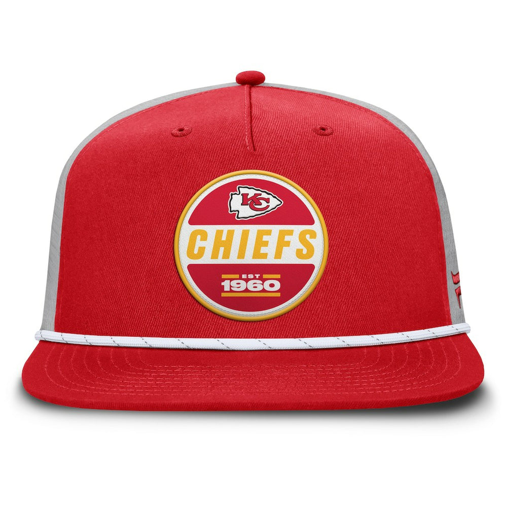 Fanatics Kansas City Chiefs Edge Rush Trucker Adjustable Hat Red/Gray