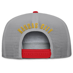Fanatics Kansas City Chiefs Edge Rush Trucker Adjustable Hat Red/Gray