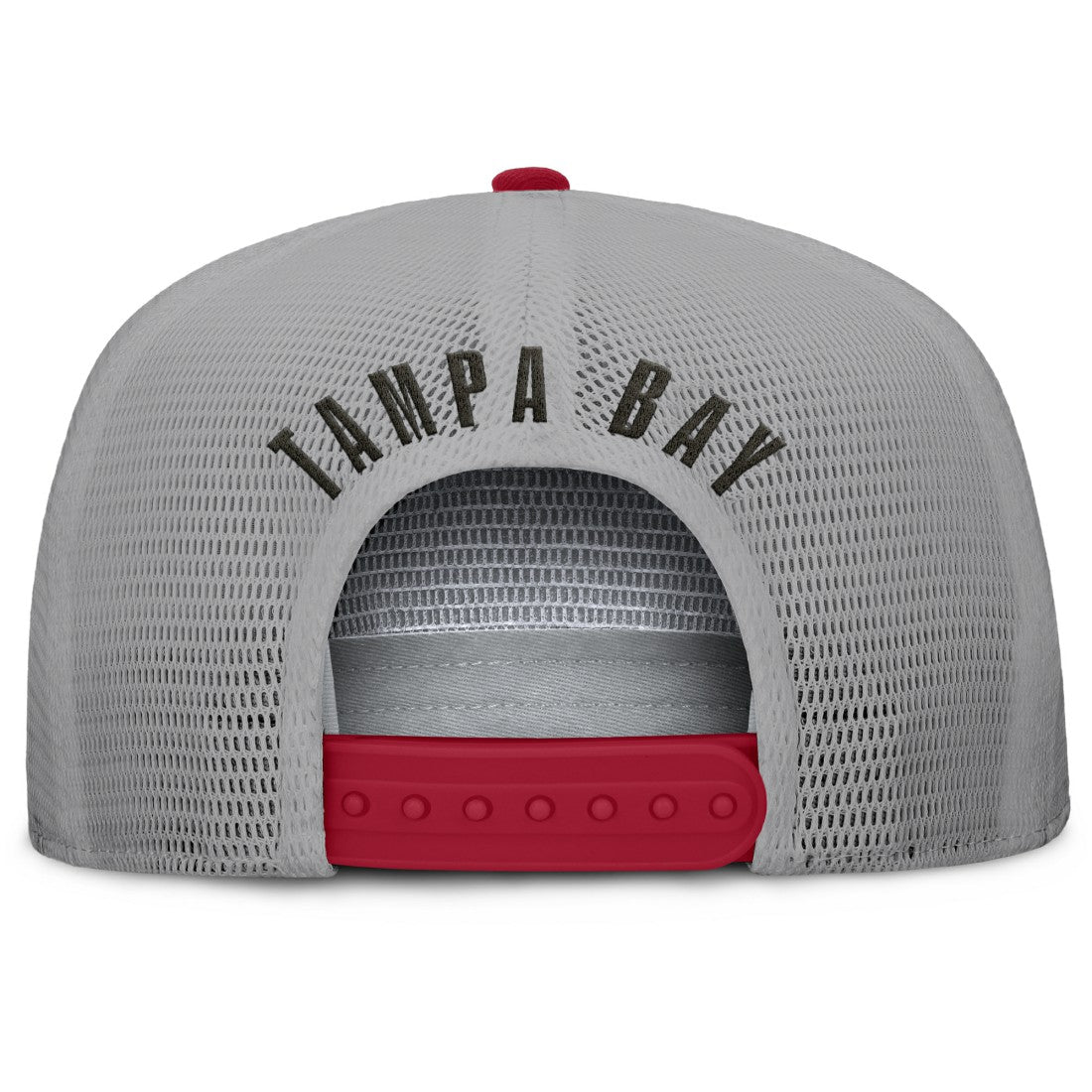 Fanatics Tampa Bay Buccaneers Edge Rush Trucker Adjustable Hat Red/Gray