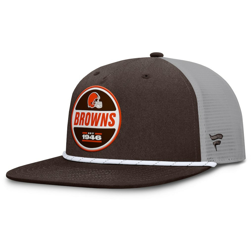 Fanatics Cleveland Browns Edge Rush Trucker Adjustable Hat Brown/Gray