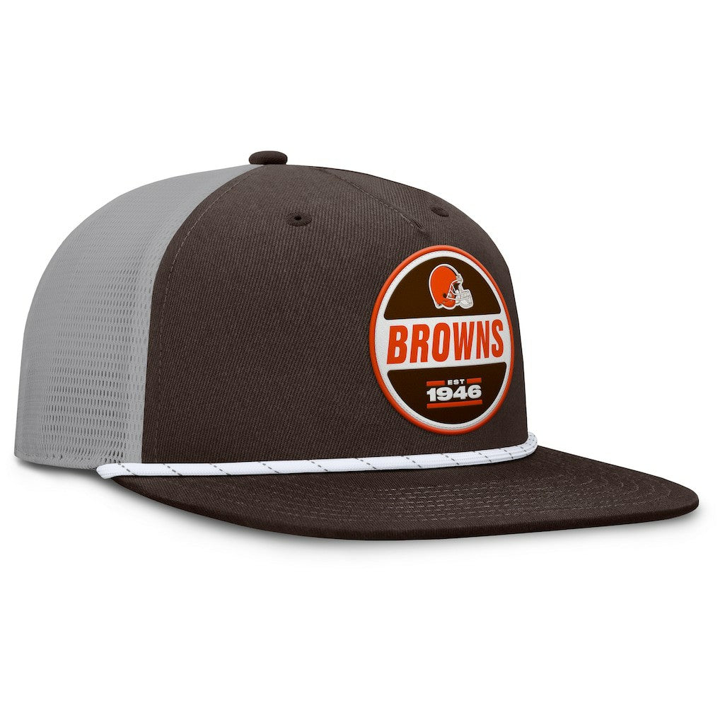 Fanatics Cleveland Browns Edge Rush Trucker Adjustable Hat Brown/Gray