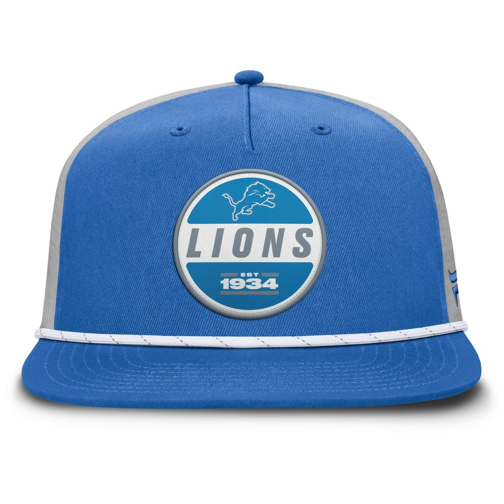Fanatics Detroit Lions Edge Rush Trucker Adjustable Hat Blue/Gray