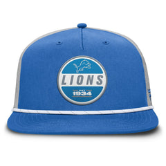 Fanatics Detroit Lions Edge Rush Trucker Adjustable Hat Blue/Gray