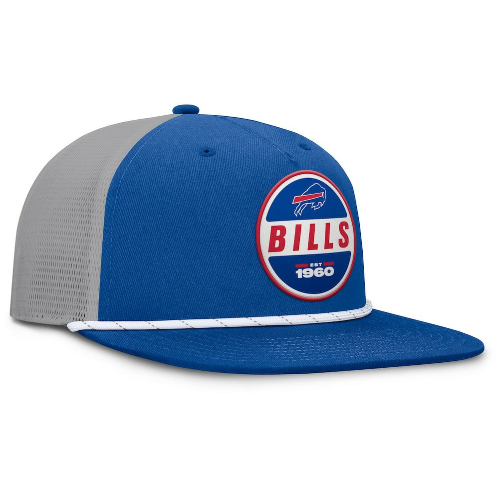 Fanatics Buffalo Bills Edge Rush Trucker Adjustable Hat Royal/Gray