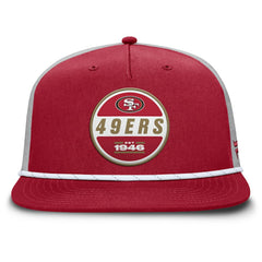 Fanatics San Francisco 49ers Edge Rush Trucker Adjustable Hat Scarlet/Gray