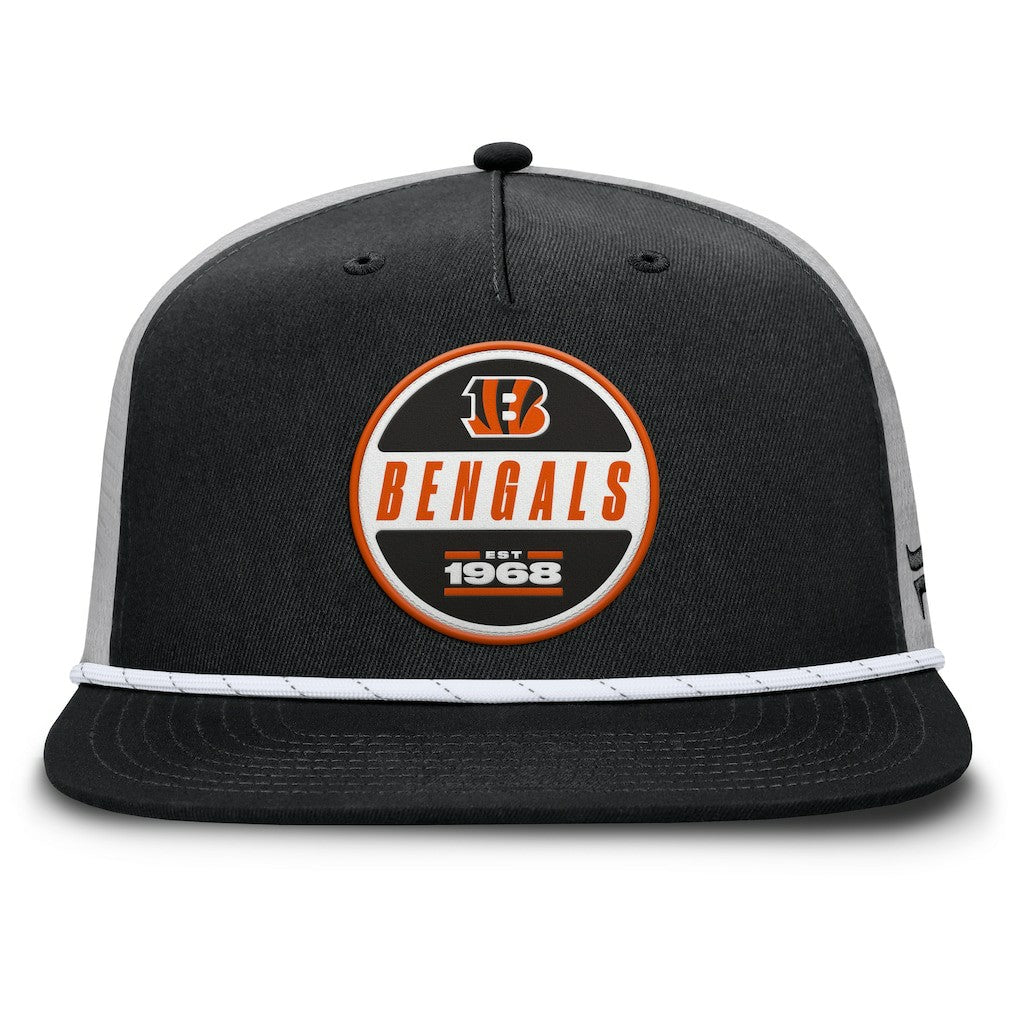 Fanatics Cincinnati Bengals Edge Rush Trucker Adjustable Hat Black/Gray