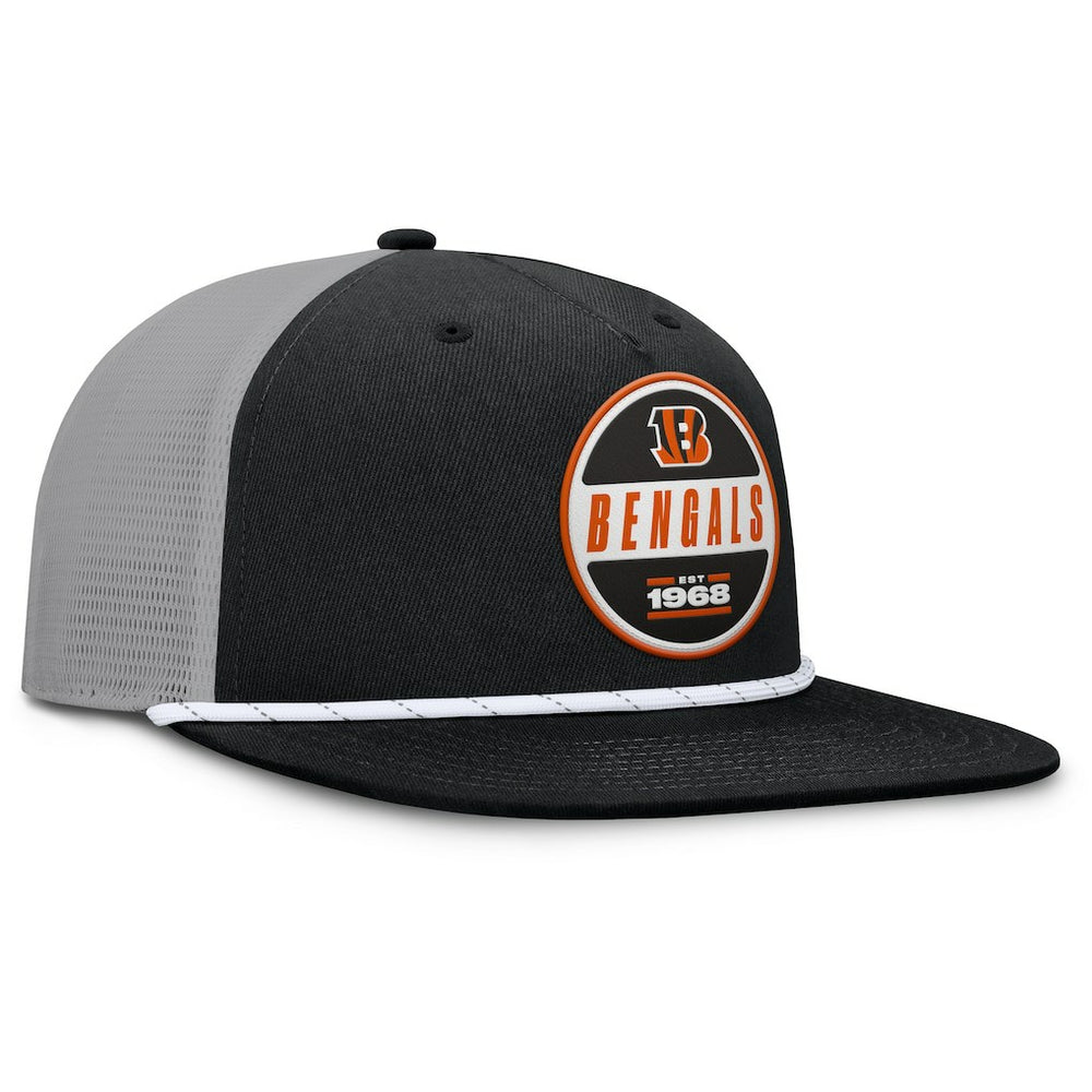 Fanatics Cincinnati Bengals Edge Rush Trucker Adjustable Hat Black/Gray