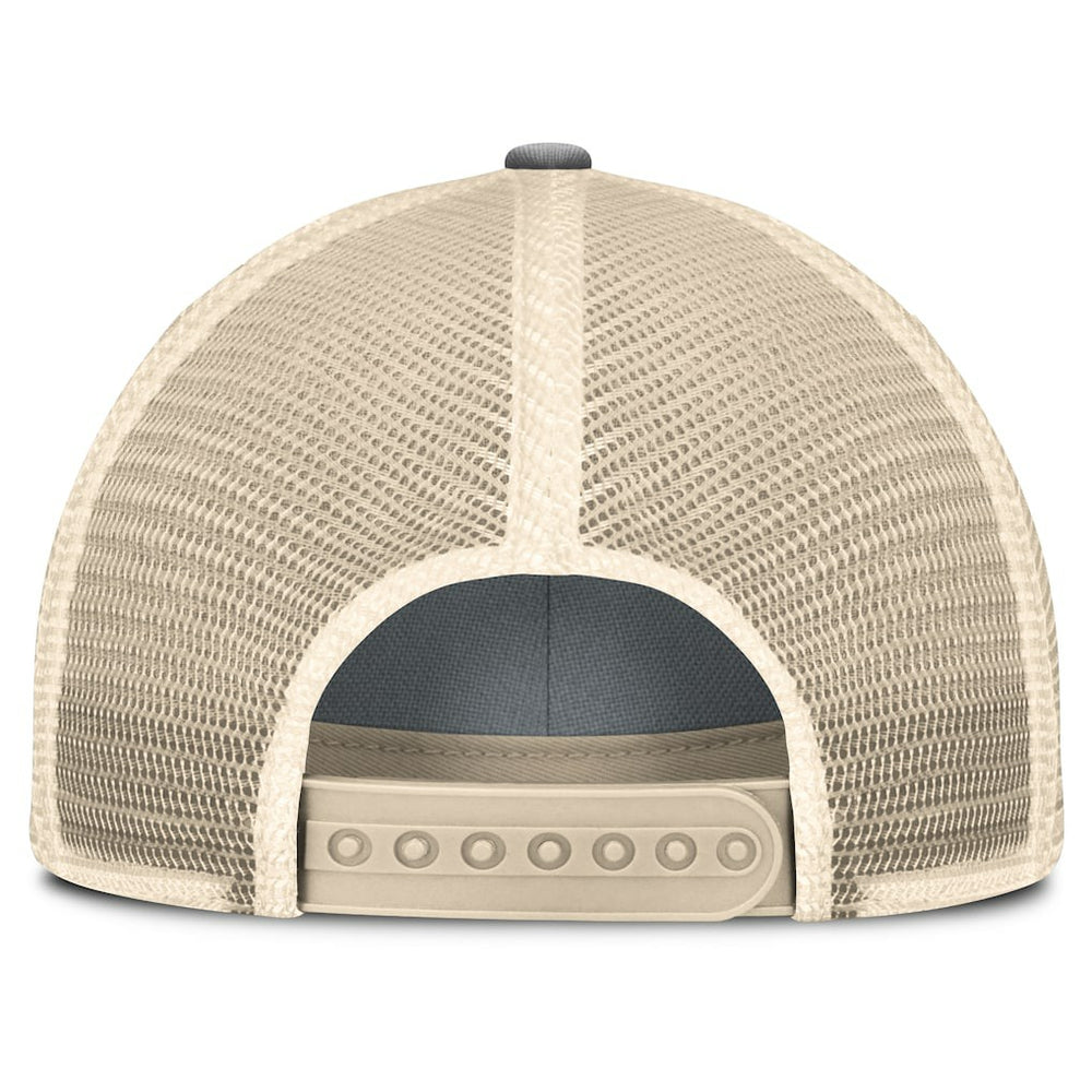 Fanatics Las Vegas Raiders Heritage Bootleg Trucker Adjustable Hat Gray
