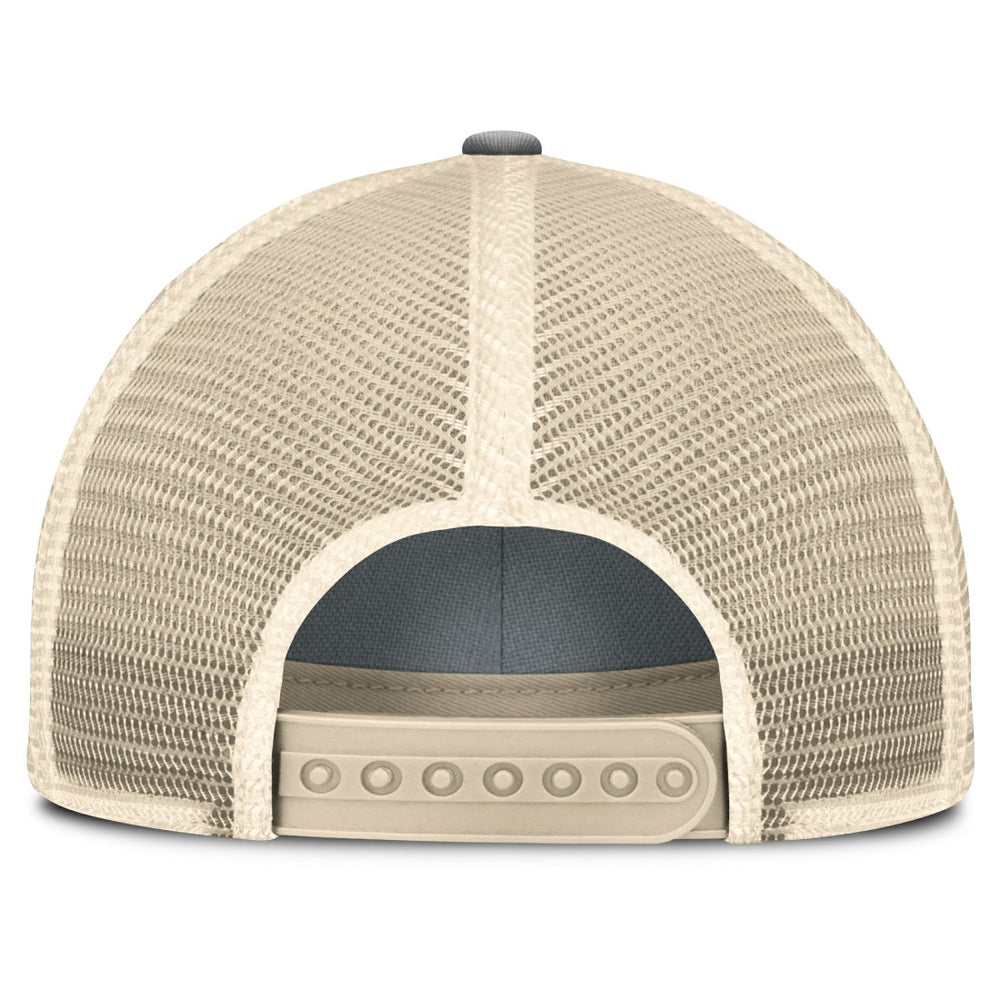 Fanatics Green Bay Packers Heritage Bootleg Trucker Adjustable Hat Gray