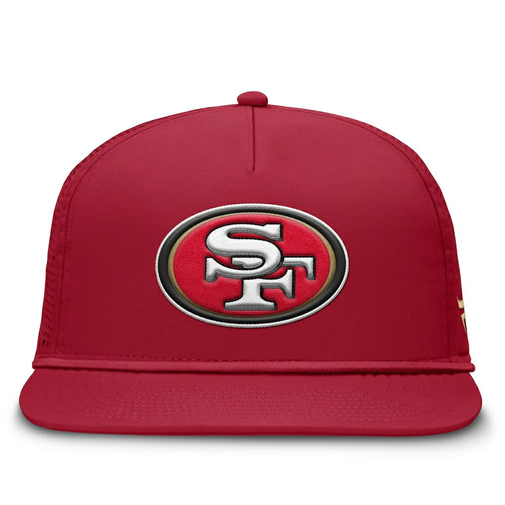 Fanatics San Francisco 49ers Cryptic Trucker Adjustable Hat Scarlet