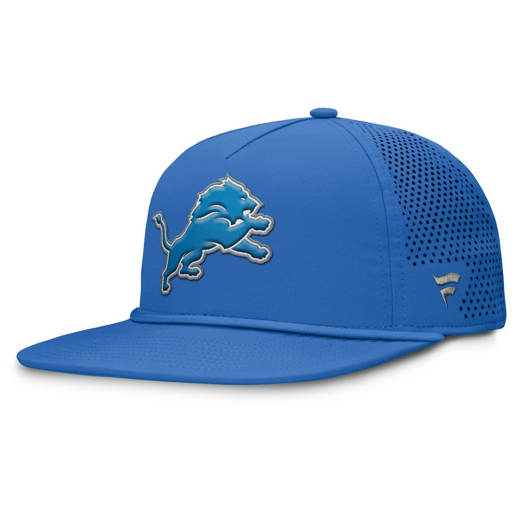 Fanatics Detroit Lions Cryptic Trucker Adjustable Hat Blue