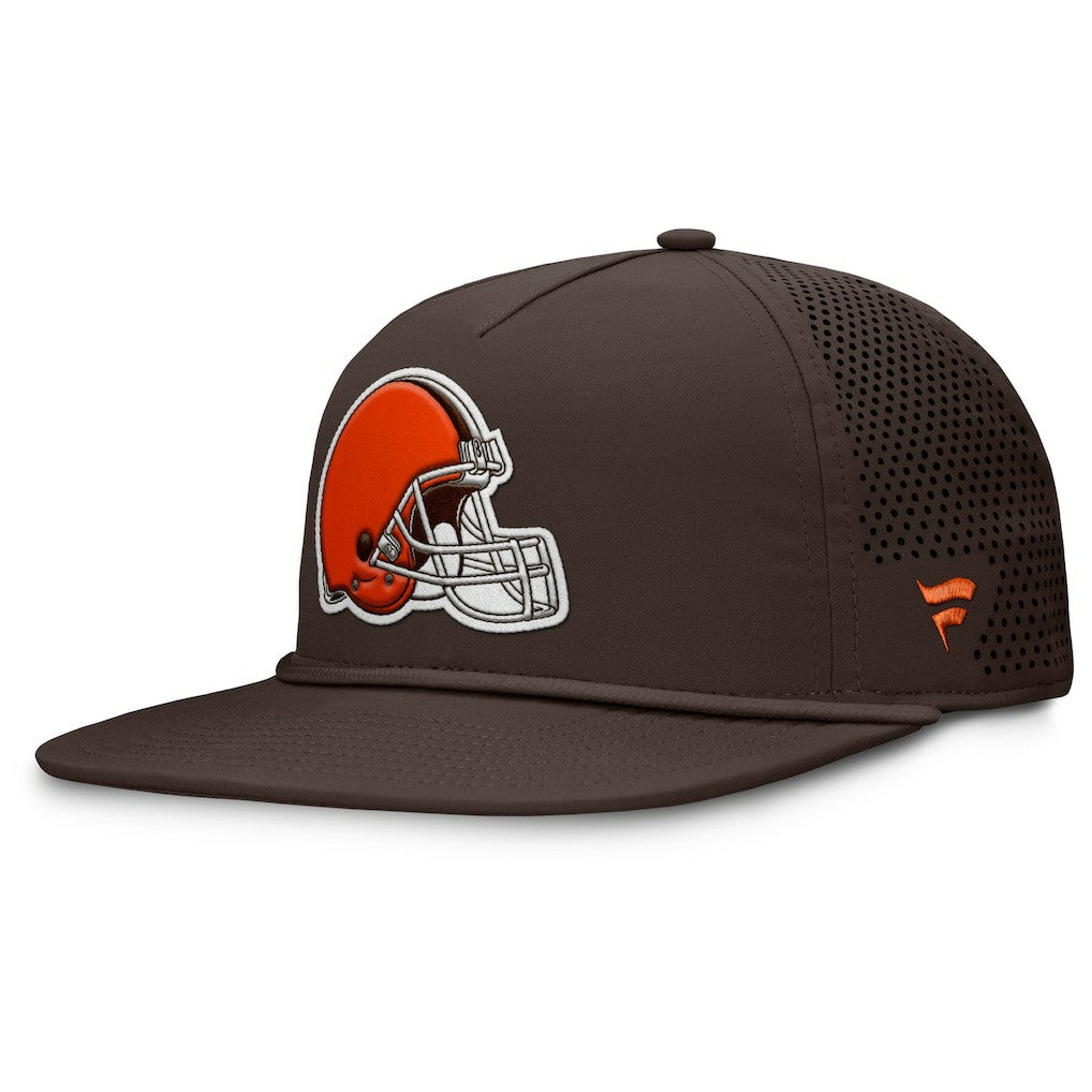 Fanatics Cleveland Browns Cryptic Trucker Adjustable Hat Brown