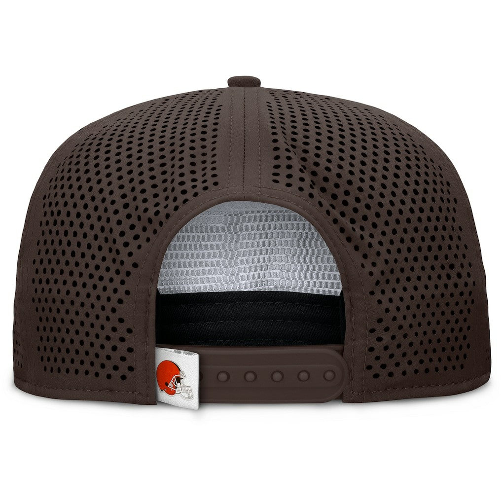 Fanatics Cleveland Browns Cryptic Trucker Adjustable Hat Brown