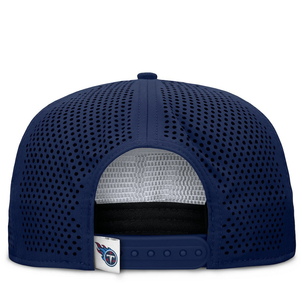 Fanatics Tennessee Titans Cryptic Trucker Adjustable Hat Navy
