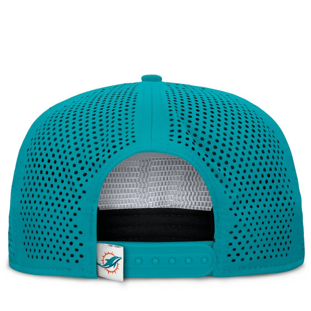 Fanatics Miami Dolphins Cryptic Trucker Adjustable Hat Aqua
