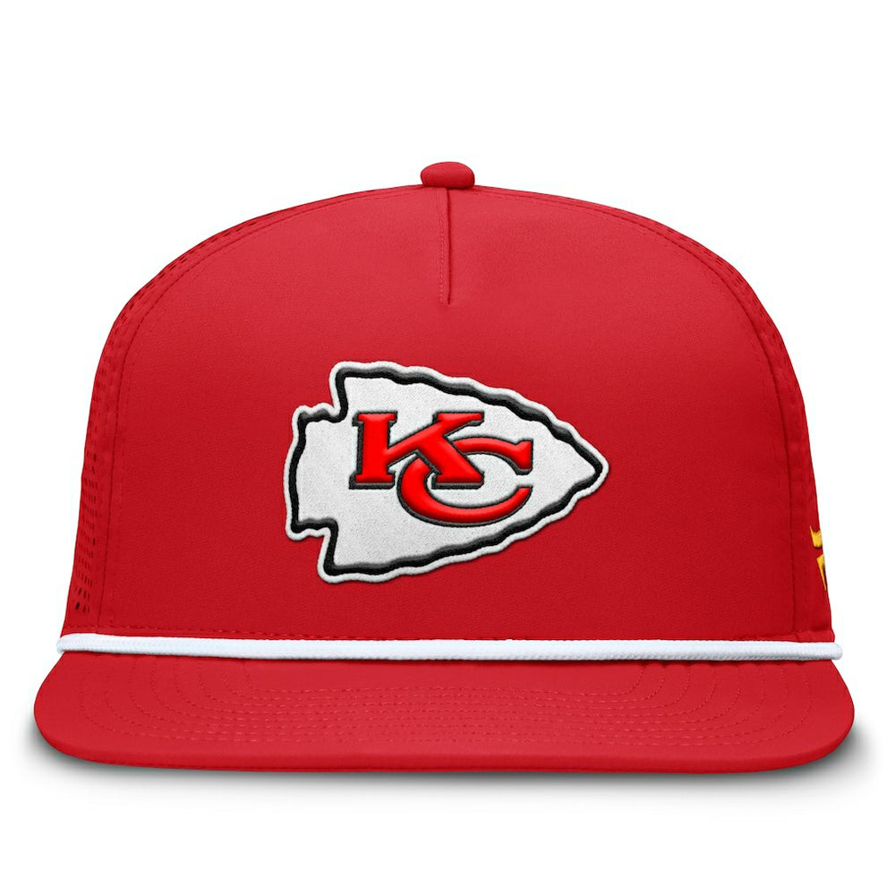 Fanatics Kansas City Chiefs Cryptic Trucker Adjustable Hat Red