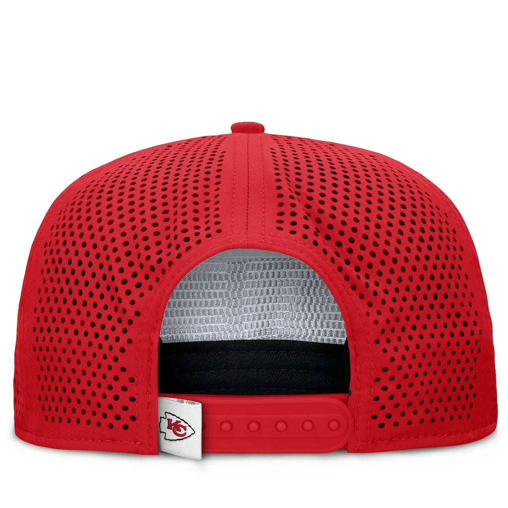 Fanatics Kansas City Chiefs Cryptic Trucker Adjustable Hat Red