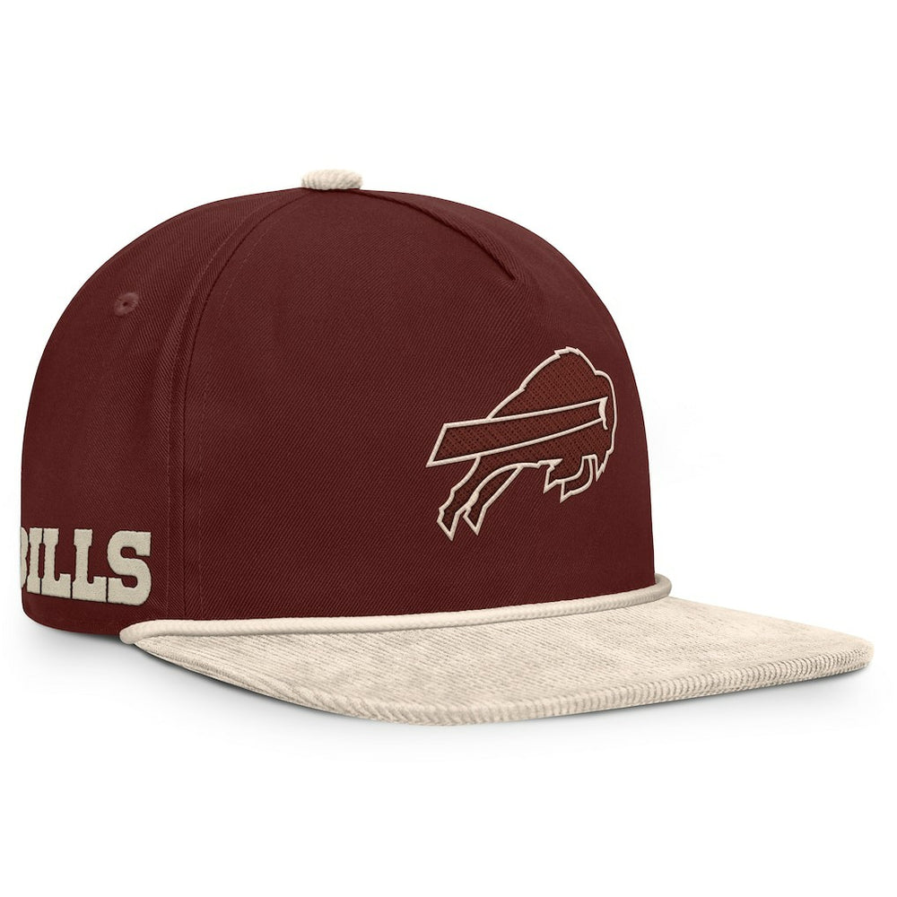 Fanatics Buffalo Bills NFL Reminisce Golfer Adjustable Hat Brown