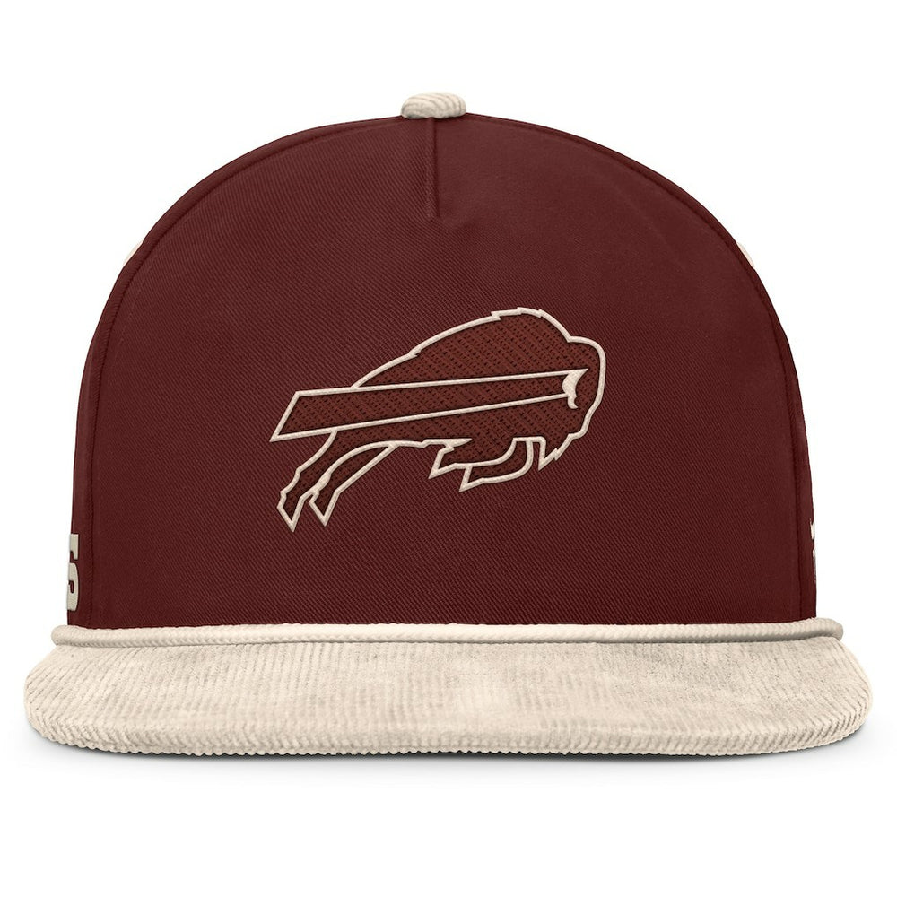 Fanatics Buffalo Bills NFL Reminisce Golfer Adjustable Hat Brown