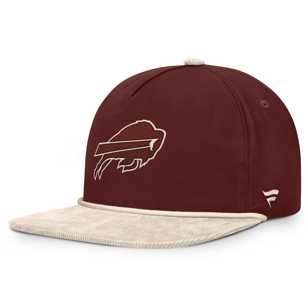 Fanatics Buffalo Bills NFL Reminisce Golfer Adjustable Hat Brown
