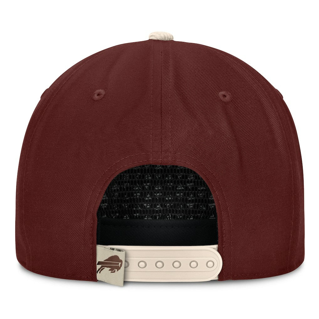 Fanatics Buffalo Bills NFL Reminisce Golfer Adjustable Hat Brown