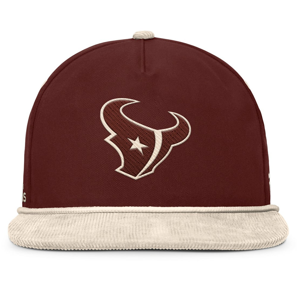 Fanatics Houston Texans NFL Reminisce Golfer Adjustable Hat Brown
