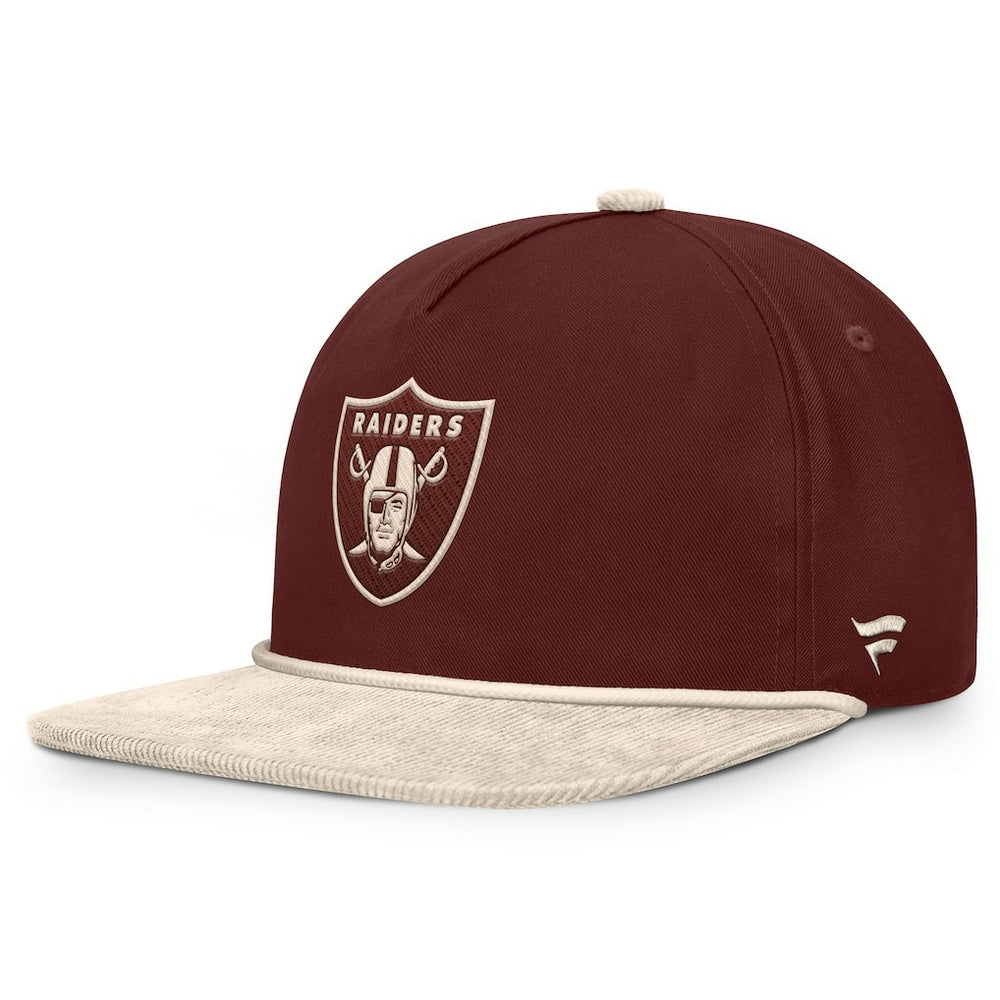 Fanatics Las Vegas Raiders NFL Reminisce Golfer Adjustable Hat Brown
