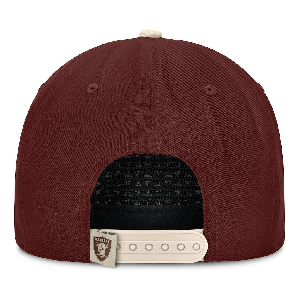 Fanatics Las Vegas Raiders NFL Reminisce Golfer Adjustable Hat Brown