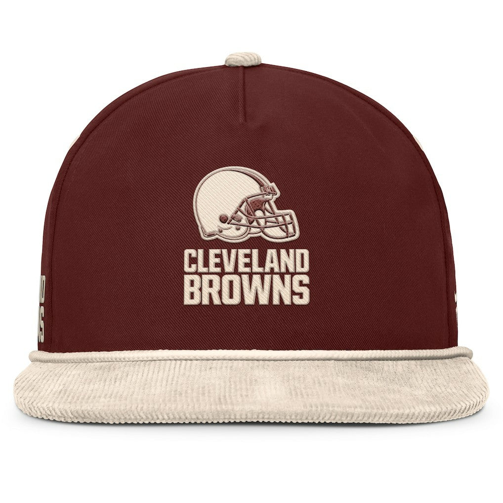 Fanatics Cleveland Browns NFL Reminisce Golfer Adjustable Hat Brown