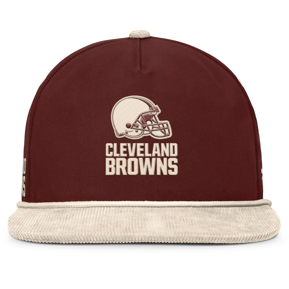 Fanatics Cleveland Browns NFL Reminisce Golfer Adjustable Hat Brown