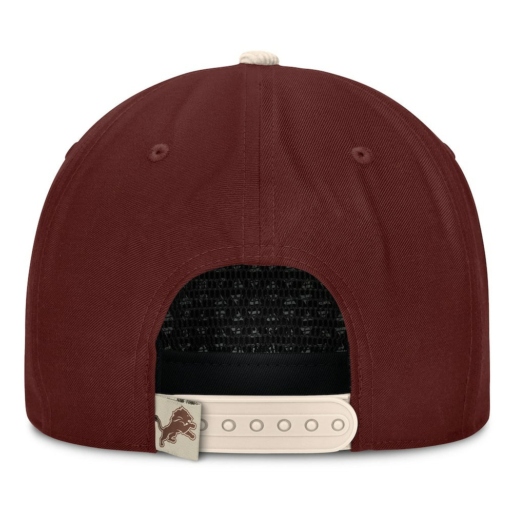 Fanatics Detroit Lions Reminisce Golfer Adjustable Hat Brown
